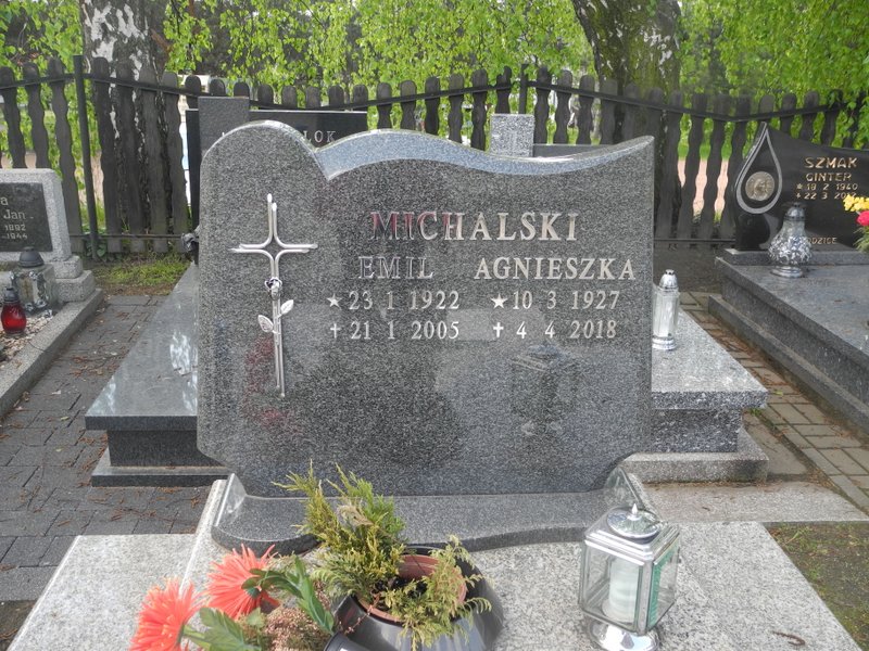 Emil Michalski 1922 Rybnik Niedobczyce - Grobonet - Wyszukiwarka osób pochowanych