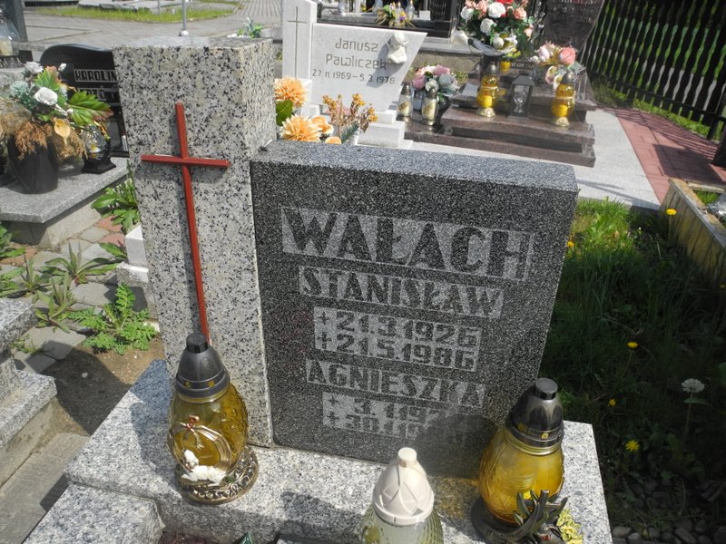 Stanisław Wałach 1926 Rybnik Niedobczyce - Grobonet - Wyszukiwarka osób pochowanych
