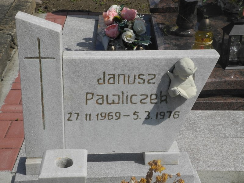 Janusz Pawliczek 1969 Rybnik Niedobczyce - Grobonet - Wyszukiwarka osób pochowanych