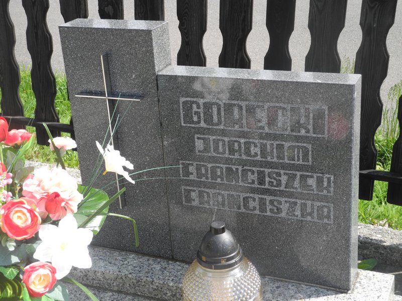 Joachim Górecki Rybnik Niedobczyce - Grobonet - Wyszukiwarka osób pochowanych