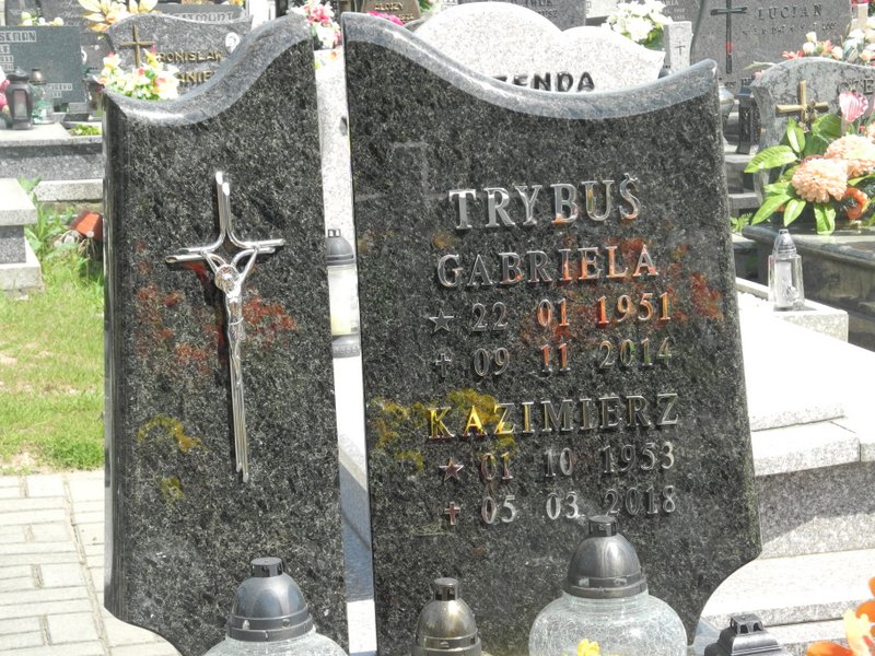 Kazimierz Trybuś 1953 Rybnik Niedobczyce - Grobonet - Wyszukiwarka osób pochowanych
