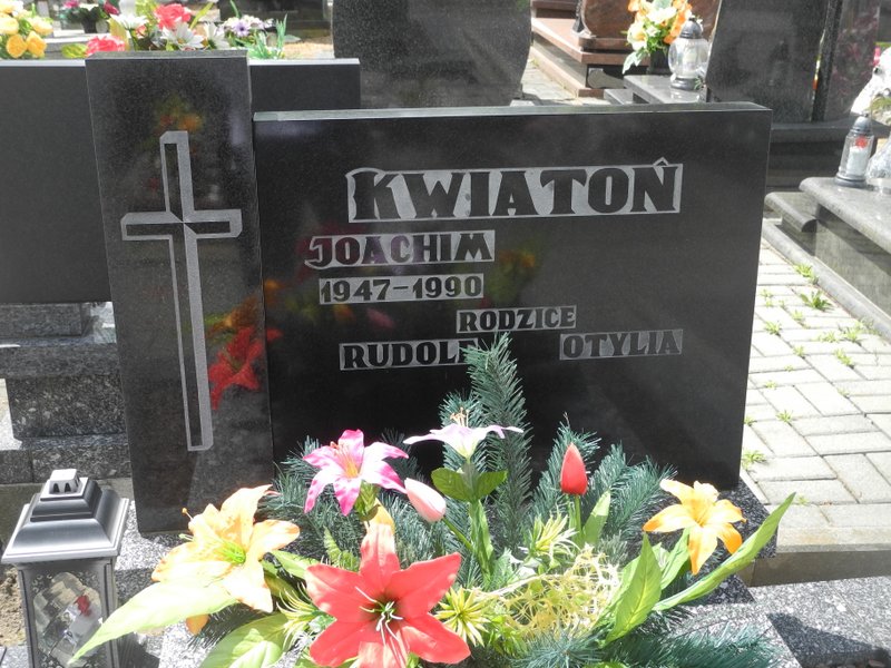 Otylia Kwiatoń 1916 Rybnik Niedobczyce - Grobonet - Wyszukiwarka osób pochowanych