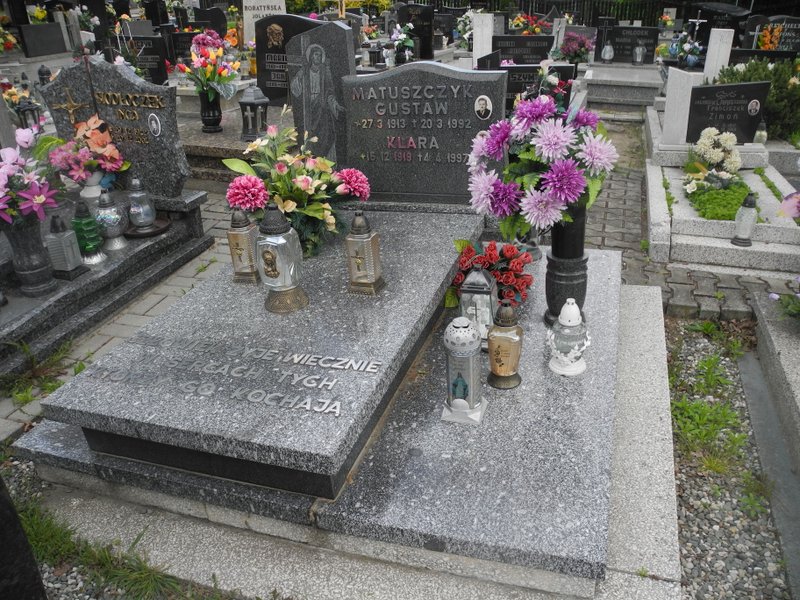 Klara Matuszczyk 1919 Rybnik Niedobczyce - Grobonet - Wyszukiwarka osób pochowanych