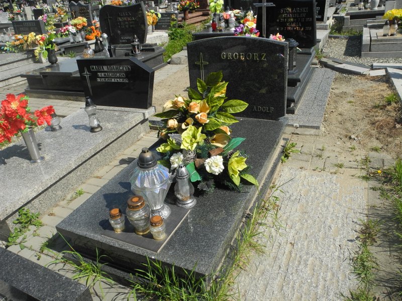 Grób Adolf Groborz