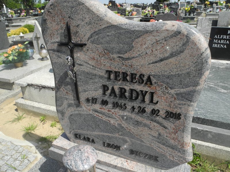 Teresa Pardyl 1945 Rybnik Niedobczyce - Grobonet - Wyszukiwarka osób pochowanych