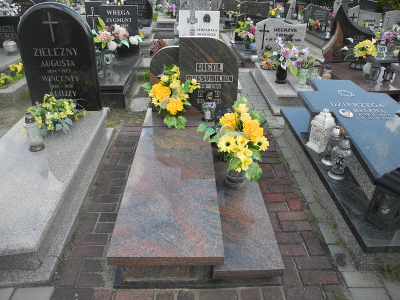 Maria Rigol 1922 Rybnik Niedobczyce - Grobonet - Wyszukiwarka osób pochowanych