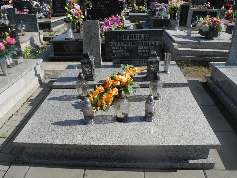 Ludwik Berger Rybnik Niedobczyce - Grobonet - Wyszukiwarka osób pochowanych