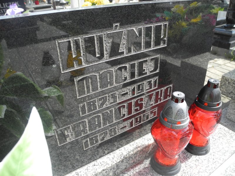 Maciej Kuźnik 1872 Rybnik Niedobczyce - Grobonet - Wyszukiwarka osób pochowanych