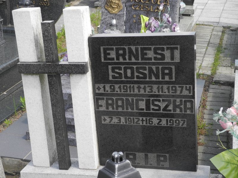 Grób Franciszka Sosna