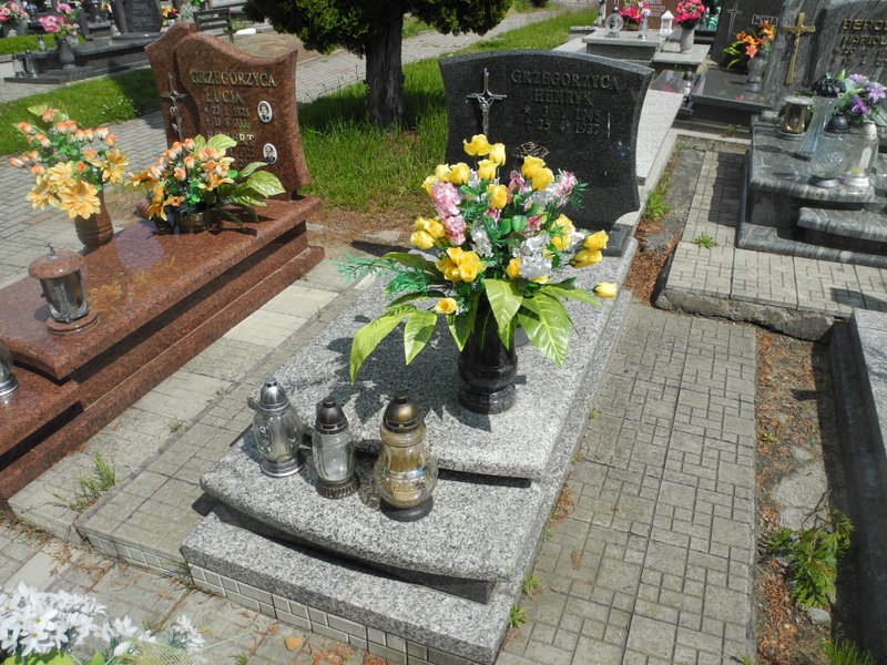 Grób Henryk Grzegorzyca