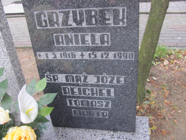 Aniela Grzybek 1916 Rybnik Niedobczyce - Grobonet - Wyszukiwarka osób pochowanych