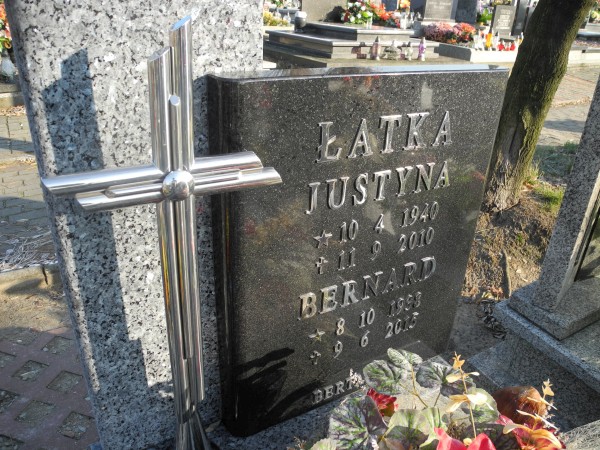 Justyna Łatka 1940 Rybnik Niedobczyce - Grobonet - Wyszukiwarka osób pochowanych