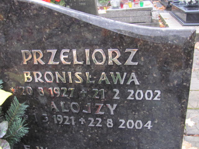Bronisława Przeliorz 1927 Rybnik Niedobczyce - Grobonet - Wyszukiwarka osób pochowanych