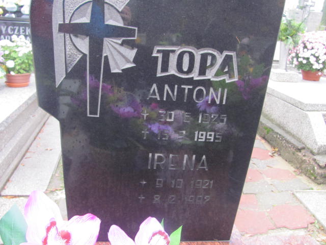 Antoni Topa 1925 Rybnik Niedobczyce - Grobonet - Wyszukiwarka osób pochowanych