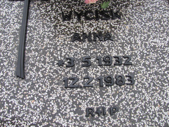 Anna Wycisk 1932 Rybnik Niedobczyce - Grobonet - Wyszukiwarka osób pochowanych