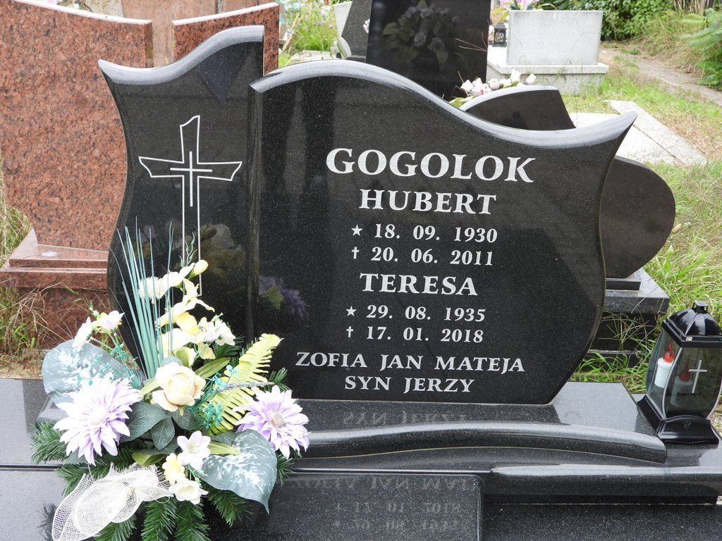 Teresa Gogolok 1935 Rybnik Niedobczyce - Grobonet - Wyszukiwarka osób pochowanych