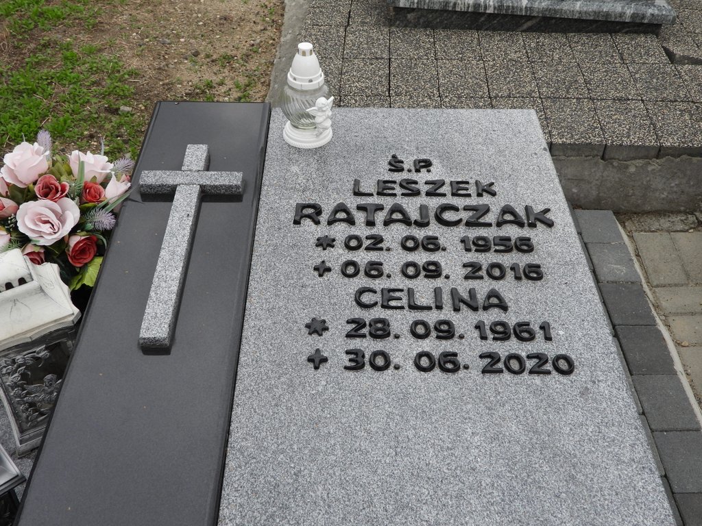 Leszek Ratajczak 1956 Rybnik Niedobczyce - Grobonet - Wyszukiwarka osób pochowanych