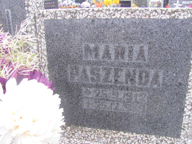 Maria Paszenda 1912 Rybnik Niedobczyce - Grobonet - Wyszukiwarka osób pochowanych