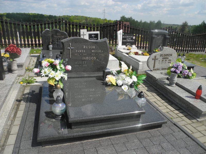 Grób Monika Rusok