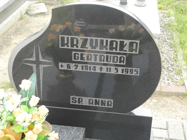 Anna Krzykała Rybnik Niedobczyce - Grobonet - Wyszukiwarka osób pochowanych