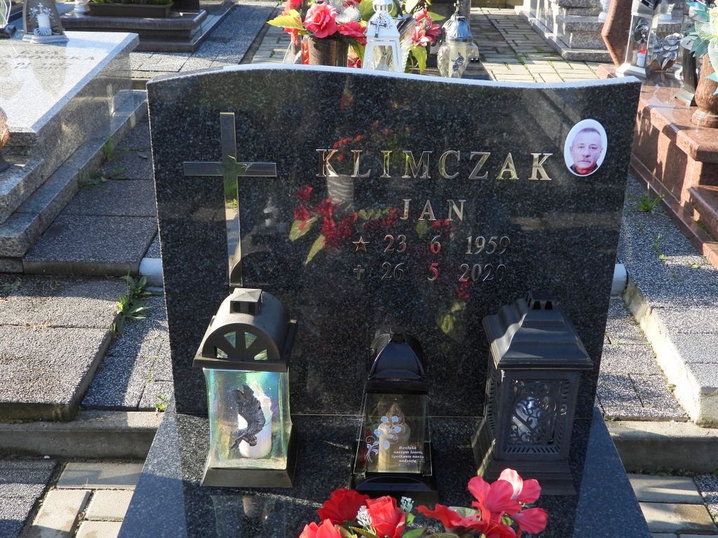 Jan Klimczak 1959 Rybnik Niedobczyce - Grobonet - Wyszukiwarka osób pochowanych